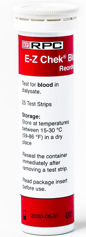 E-Z Chek Blood Leak Test Strip