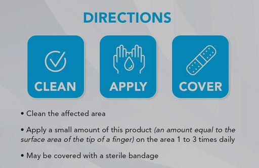 Triple Antibiotic Topical Ointment 0.9gm Foil Pack 144/Bx