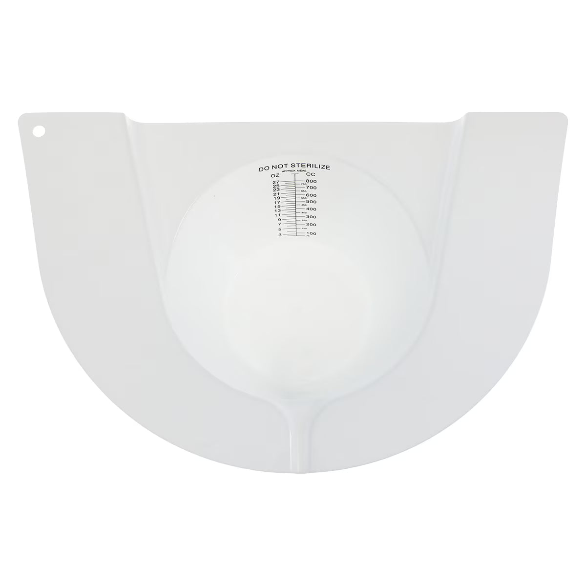 Top Hat Specimen Collector White No Lid 25/Bx