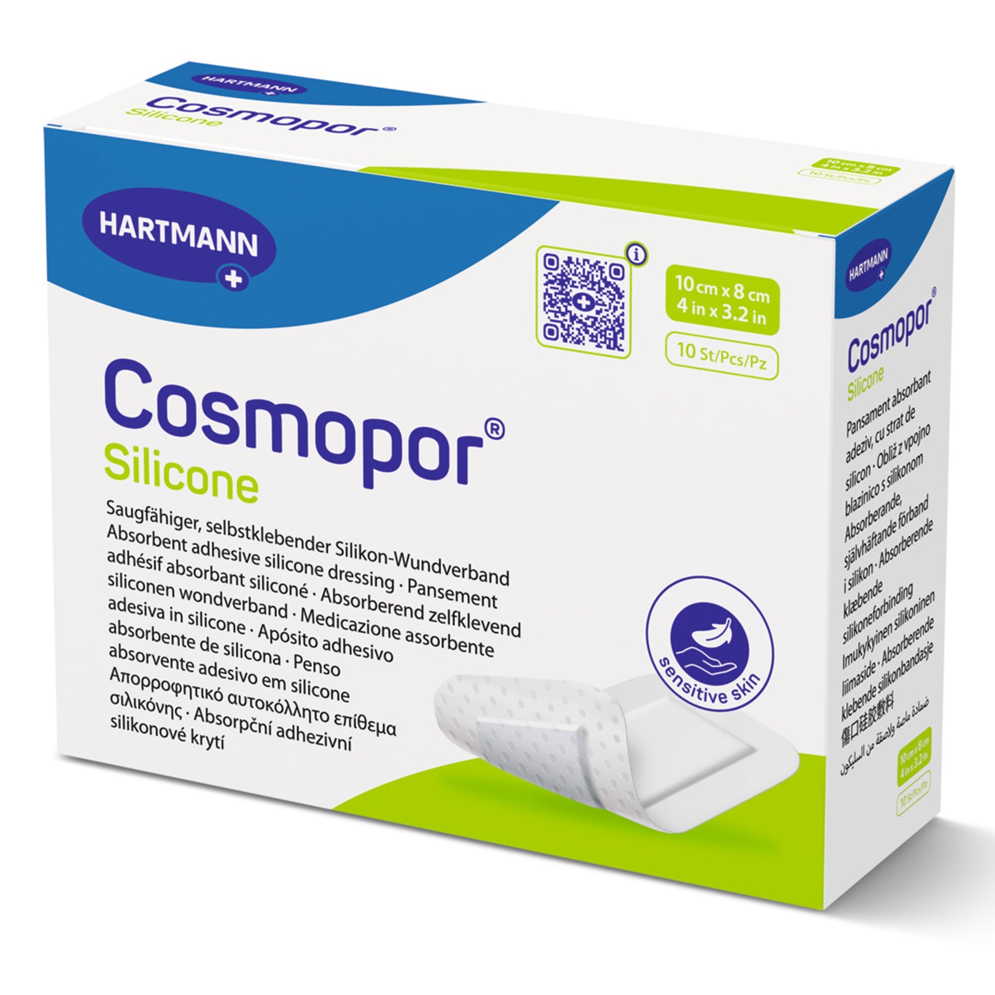 Island Dressing Cosmopor® Silicone 3.2 X 4 Inch