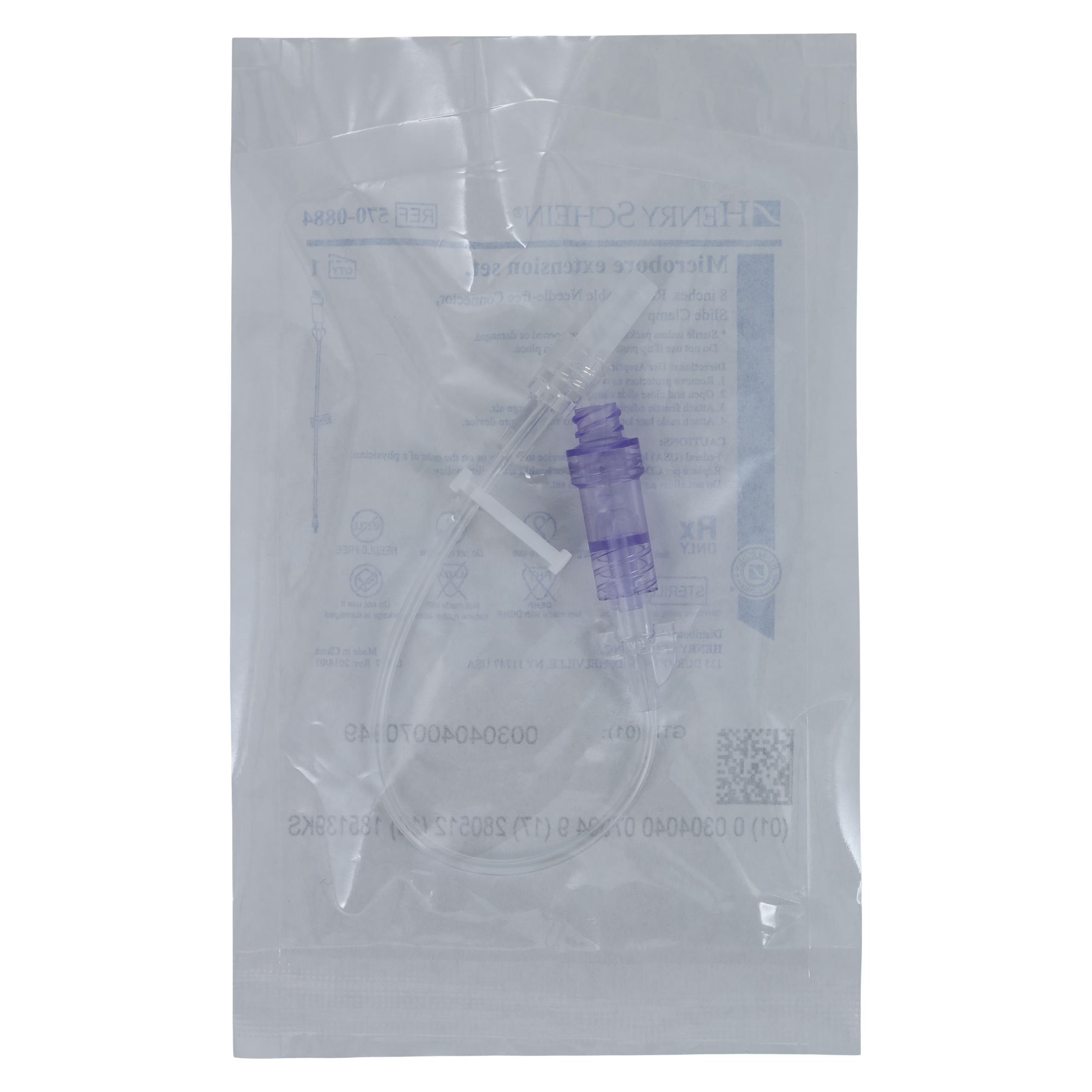 IV Extension Set 8" Luer Lock
