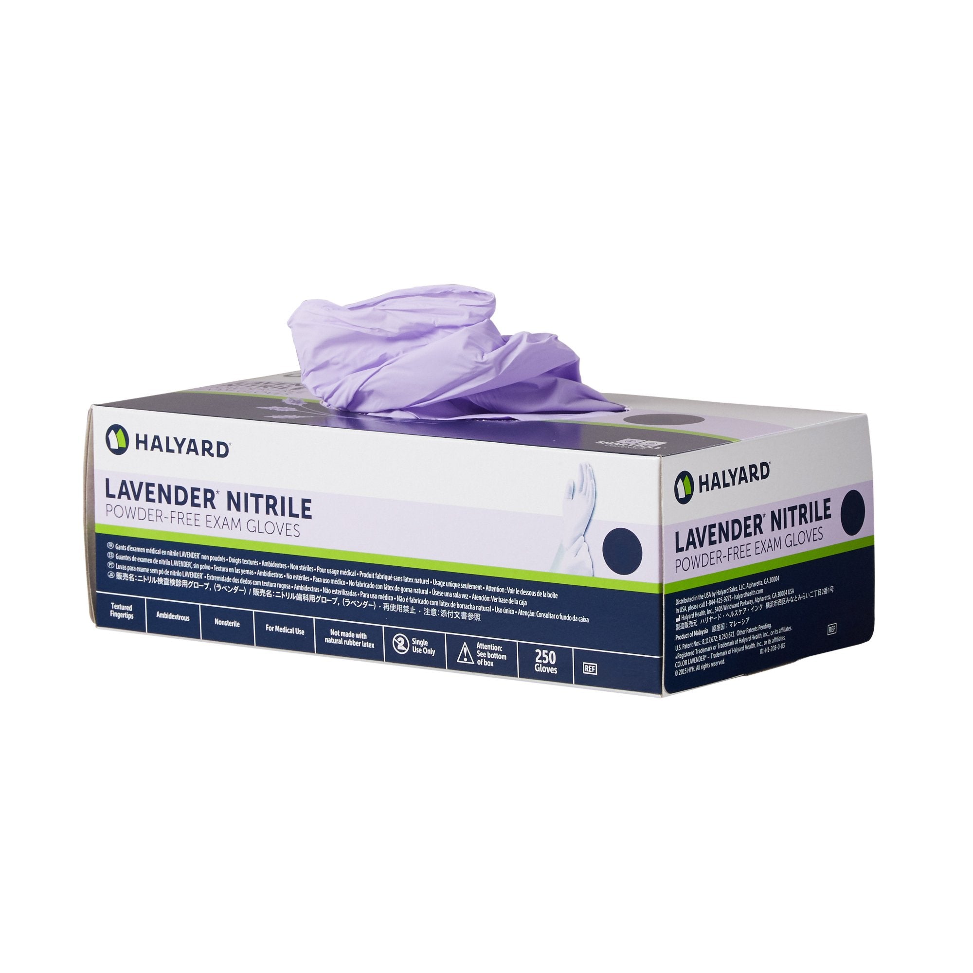 Exam Glove Halyard™ Lavender 250/Bx