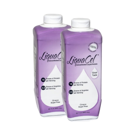 Liquacel Protein Grape 32oz Bottle