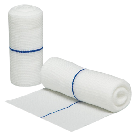 Flexicon Clean Wrap Gauze Bandage Polyester/Elastic 4"x4.1yd Non-Sterile 20/Bx