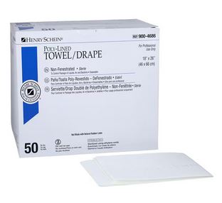 Sterile Surgical Drape Non-Fenestrated 18X26"