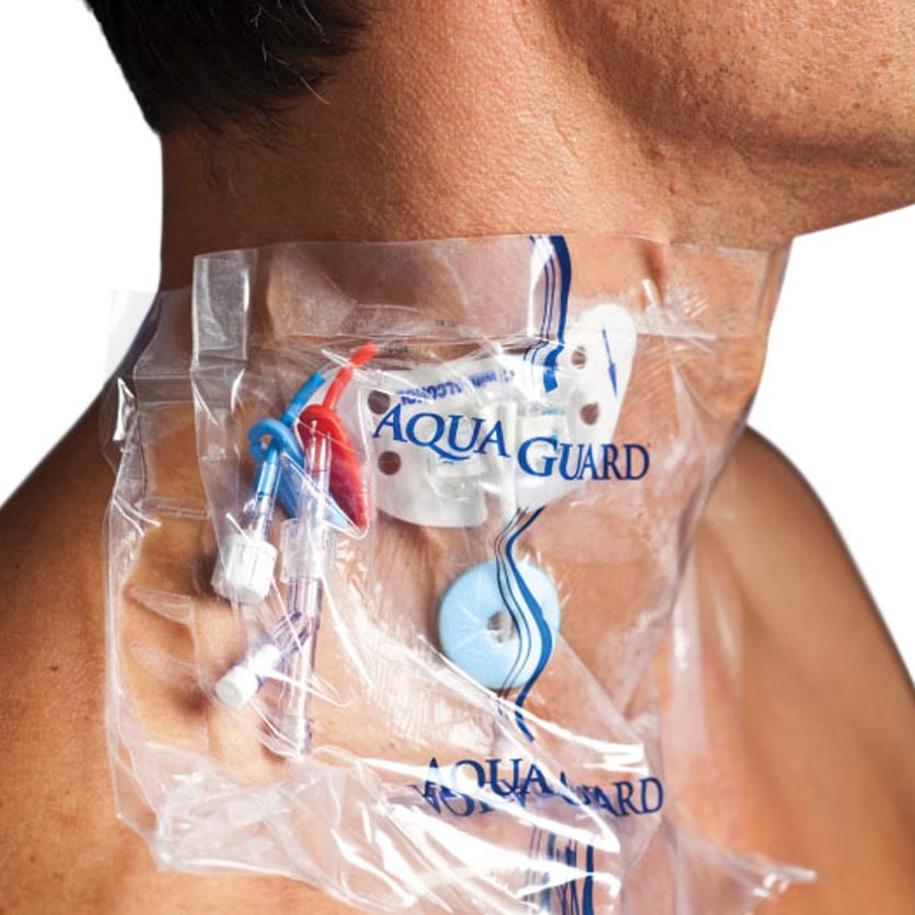 AquaGuard Moisture Barrier Wound Dressing Cover, 9" x 9" 7/Pk