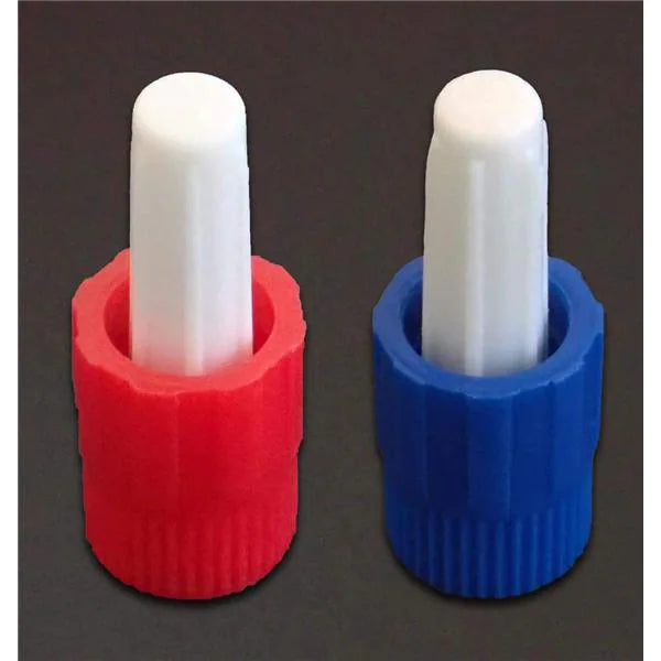 Catheter Cap Red/ Blue Sterile